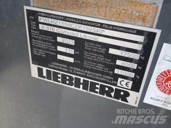 Liebherr A 916 Comp Εκσκαφείς με τροχούς - λάστιχα