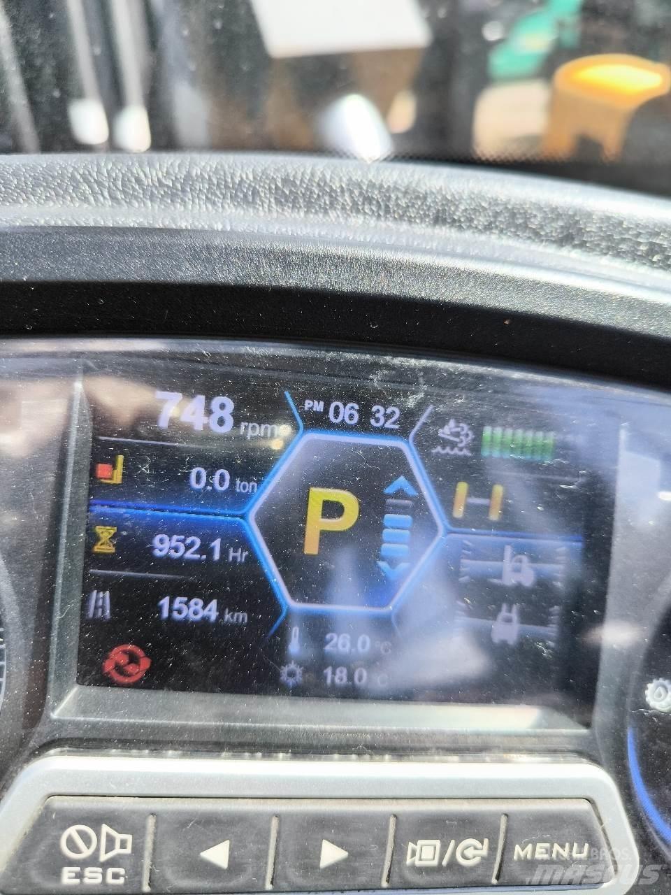 Hyundai 160D-9L Περονοφόρα ανυψωτικά αναρτημένα σε φορτηγά
