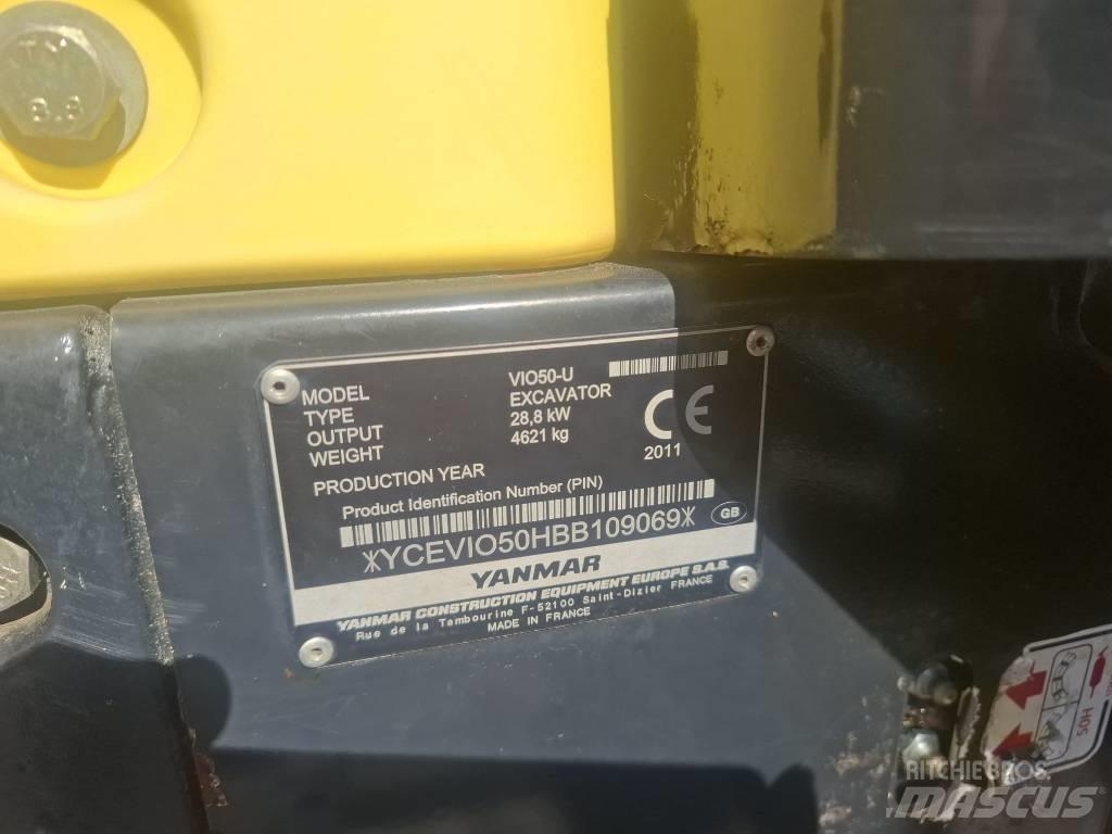 Yanmar Vio 50 U Εκσκαφάκι (διαβολάκι) < 7t