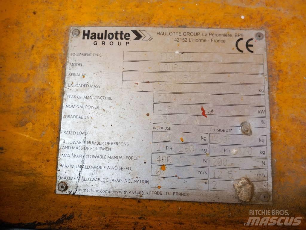Haulotte Compact 10 Ανυψωτήρες ψαλιδωτής άρθρωσης