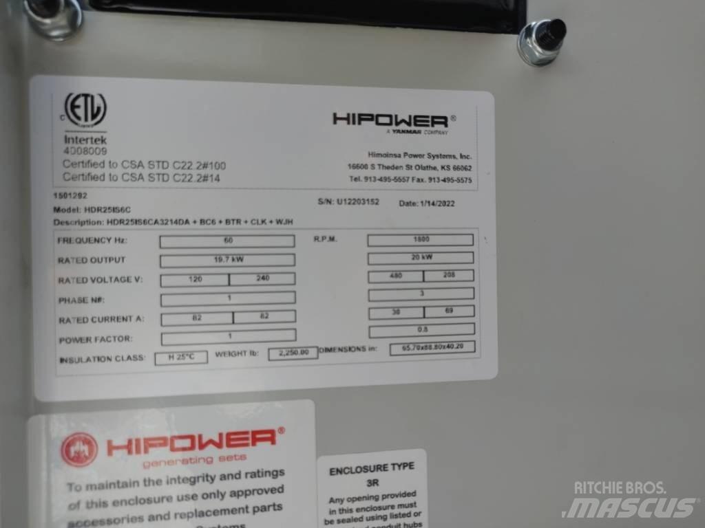 Hipower HRIW-25 Γεννήτριες ντίζελ
