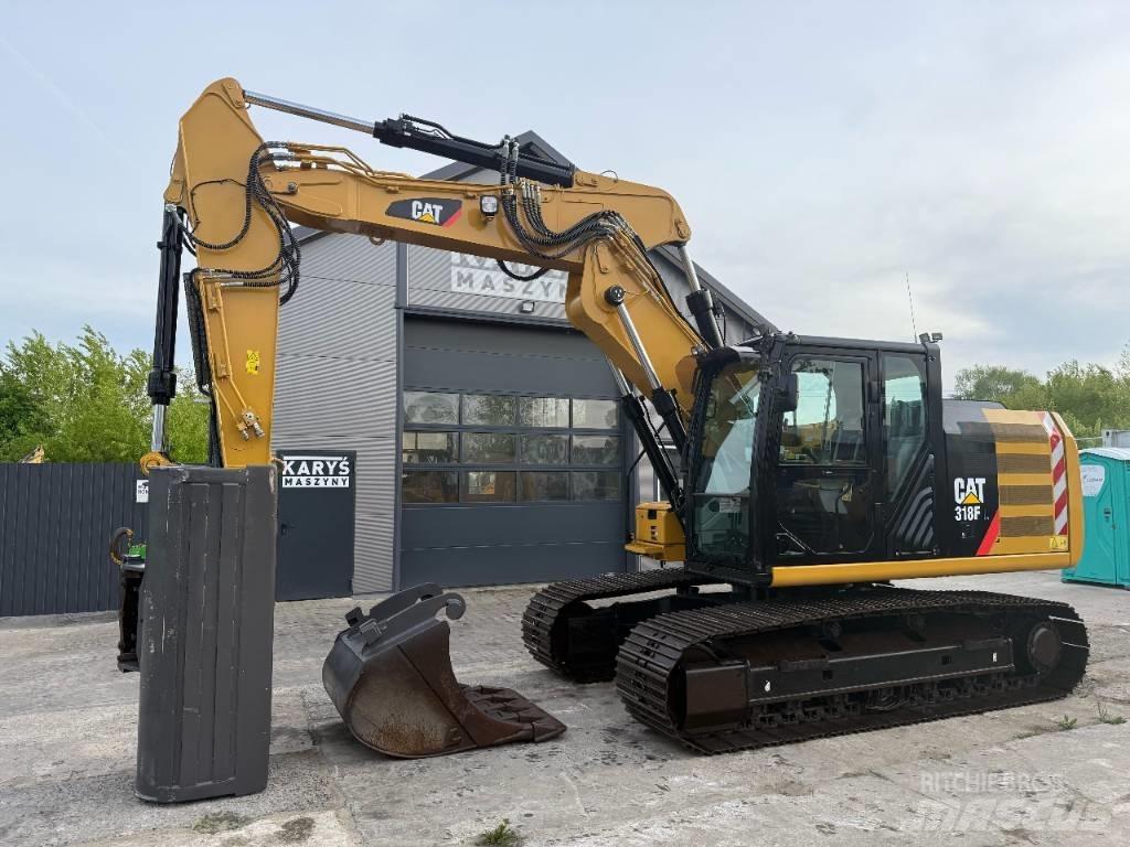 CAT 318 Εκσκαφείς με ερπύστριες