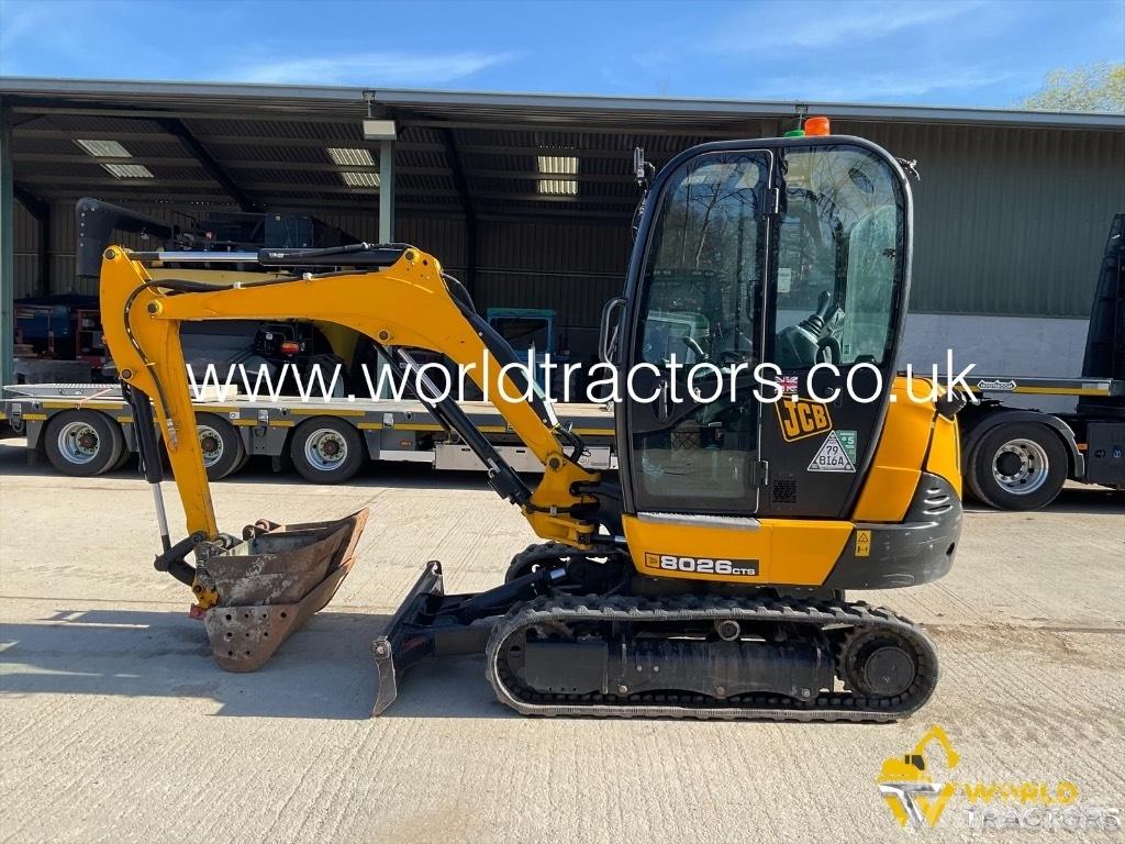 JCB 8026 CTS Εκσκαφάκι (διαβολάκι) < 7t