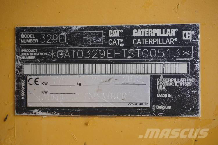 CAT 329 EL Εκσκαφείς με ερπύστριες