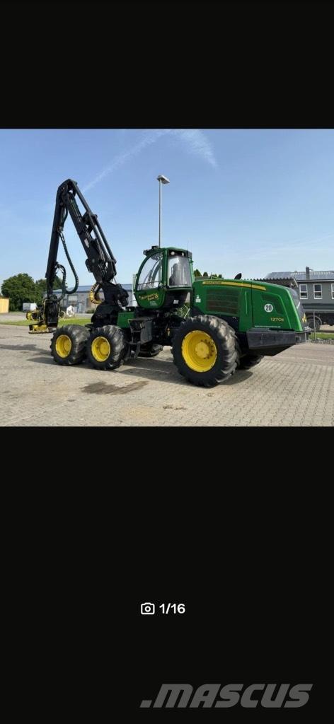 John Deere 1270E Θεριζοαλωνιστικές μηχανές