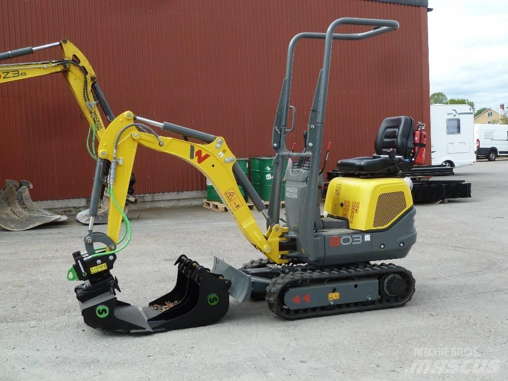 Wacker Neuson 803 Εκσκαφάκι (διαβολάκι) < 7t