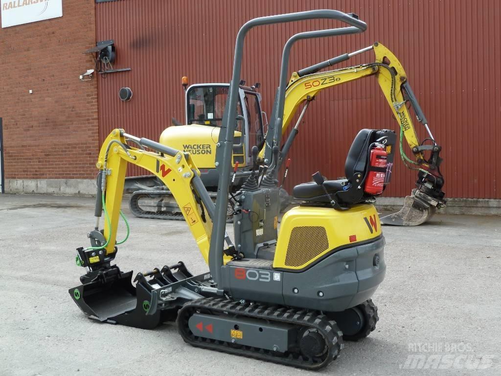 Wacker Neuson 803 Εκσκαφάκι (διαβολάκι) < 7t