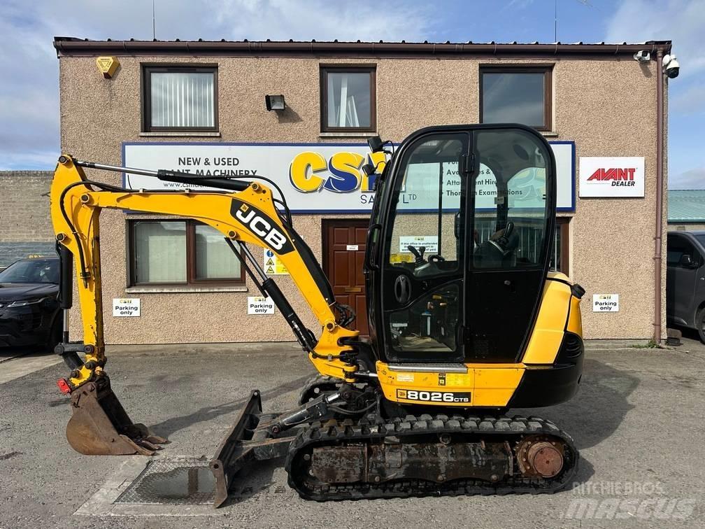 JCB 8026 CTS Εκσκαφάκι (διαβολάκι) < 7t