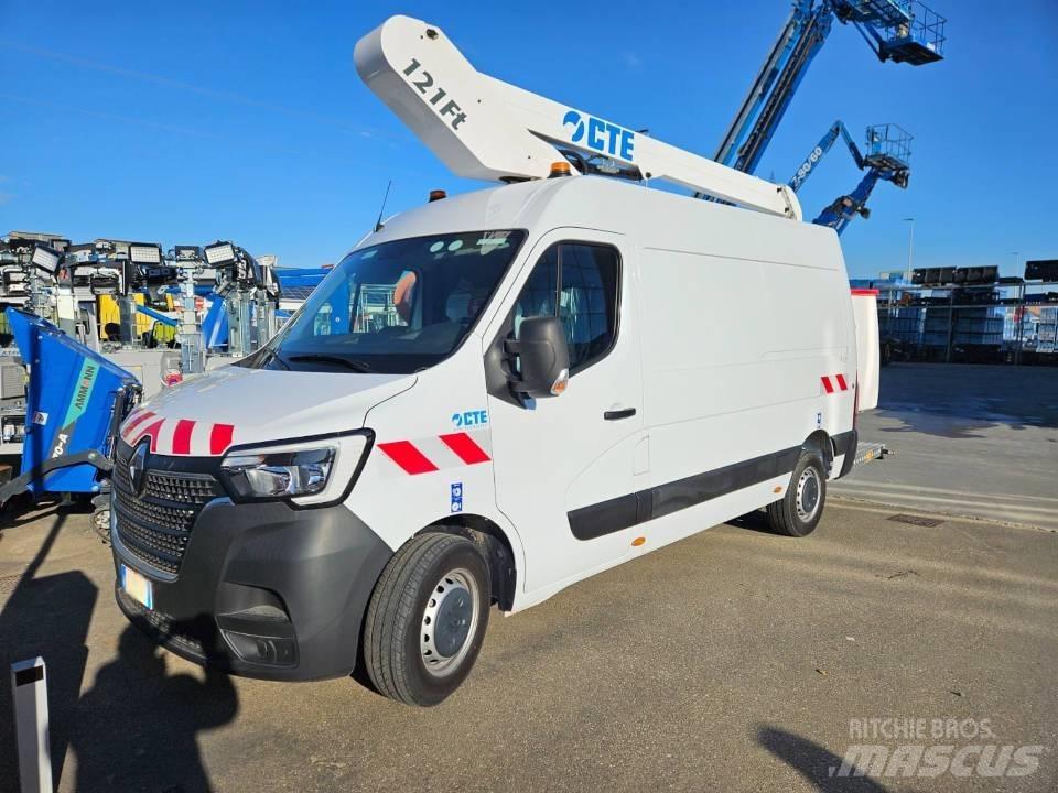 CTE VAN FT 121 Εναέριες πλατφόρμες τοποθετημένες σε φορτηγό