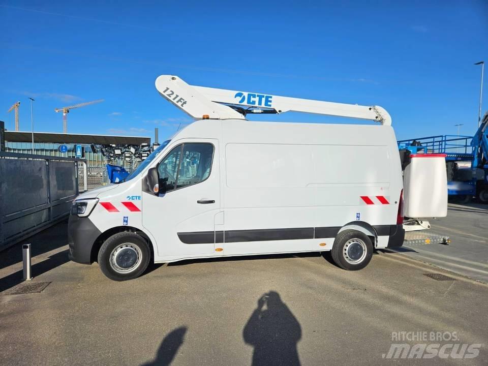 CTE VAN FT 121 Εναέριες πλατφόρμες τοποθετημένες σε φορτηγό