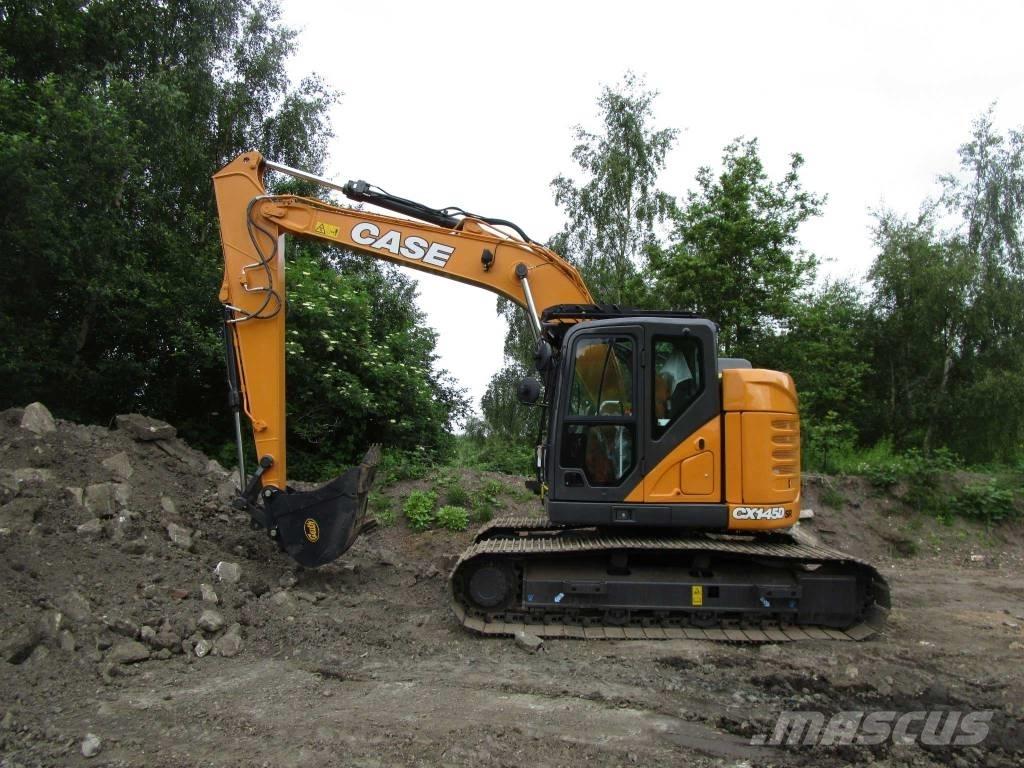 CASE CX 145 D SR Εκσκαφείς με ερπύστριες