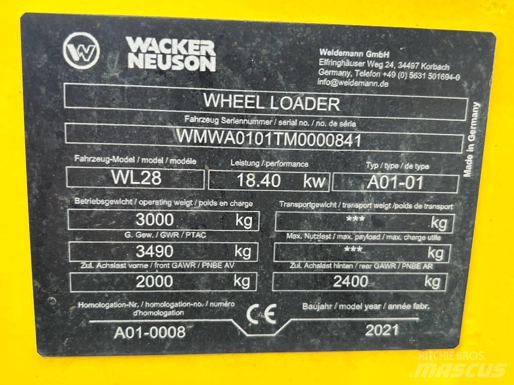 Wacker Neuson WL28 Φορτωτές με λάστιχα (Τροχοφόροι)