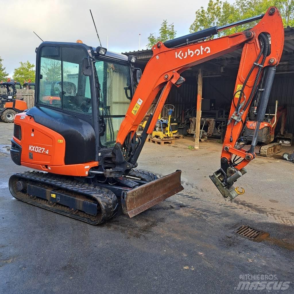 Kubota KX 027-4 Εκσκαφάκι (διαβολάκι) < 7t