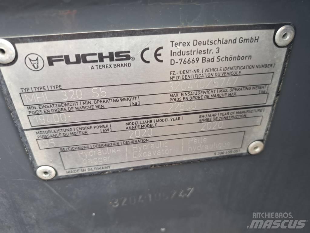 Fuchs MHL320F Βιομηχανικά μηχανήματα διαχείρισης αποβλήτων