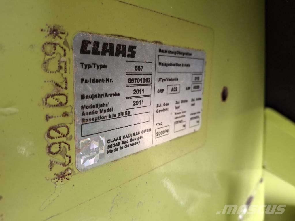 CLAAS Orbis 450 Αξεσουάρ μηχανών σανού και χορτονομής