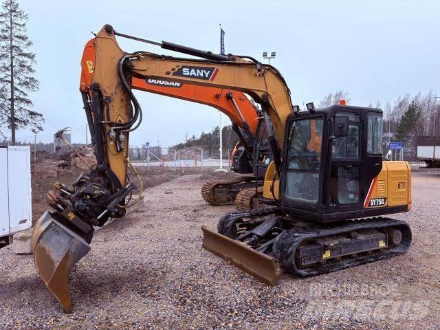 Sany SY75C Μίνι εκσκαφείς 7t - 12t