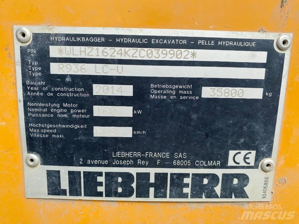 Liebherr R 936 LC Εκσκαφείς με ερπύστριες