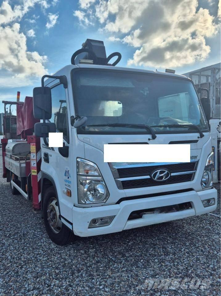 Hansin HS300 Εναέριες πλατφόρμες τοποθετημένες σε φορτηγό