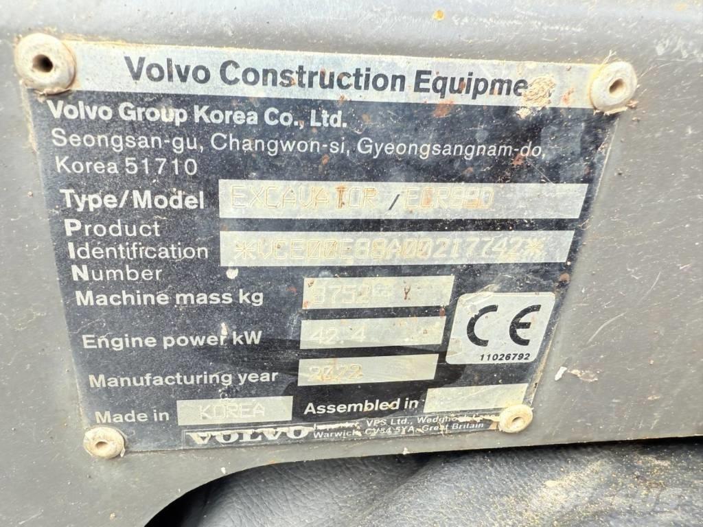 Volvo ECR 88 D PRO Μίνι εκσκαφείς 7t - 12t