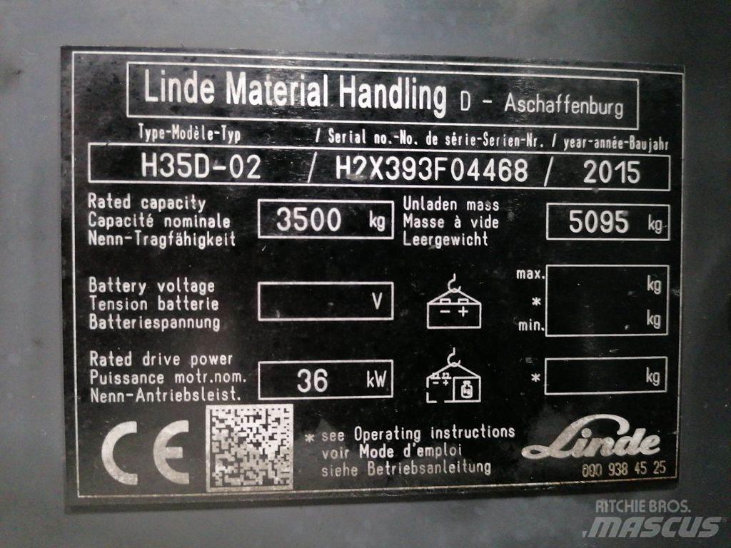 Linde H35D-02 Πετρελαιοκίνητα Κλαρκ