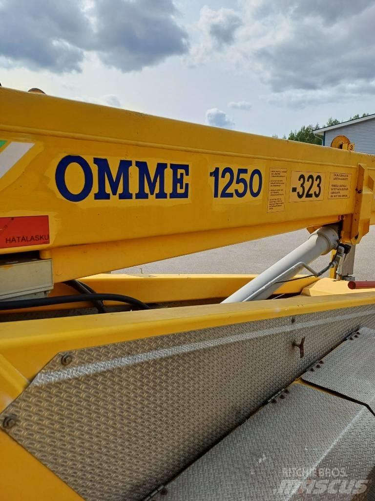 Omme 1250 Εναέριες πλατφόρμες τοποθετημένες σε ρυμούλκα