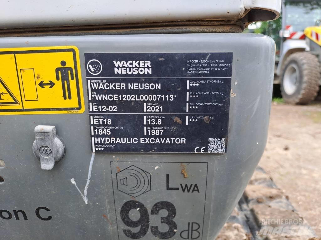 Wacker Neuson ET18 Εκσκαφείς με ερπύστριες