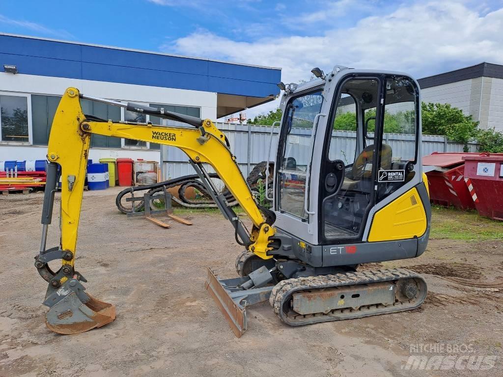 Wacker Neuson ET18 Εκσκαφείς με ερπύστριες