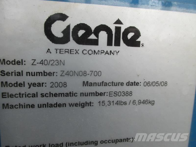 Genie Z 40/23 N Ανυψωτήρες με αρθρωτό βραχίονα