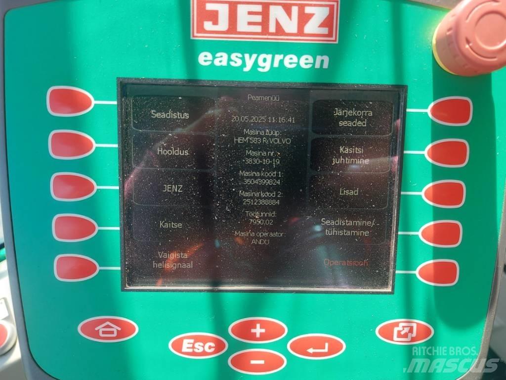 JENZ HEM 583 Τεμαχιστές ξύλου