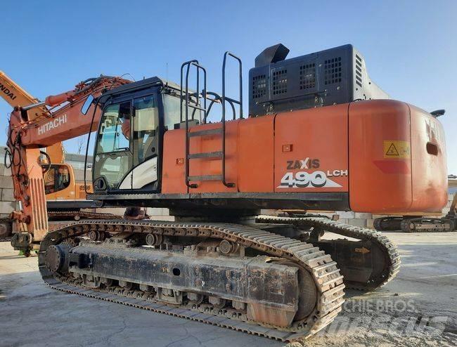 Hitachi ZX 490 Εκσκαφείς με ερπύστριες