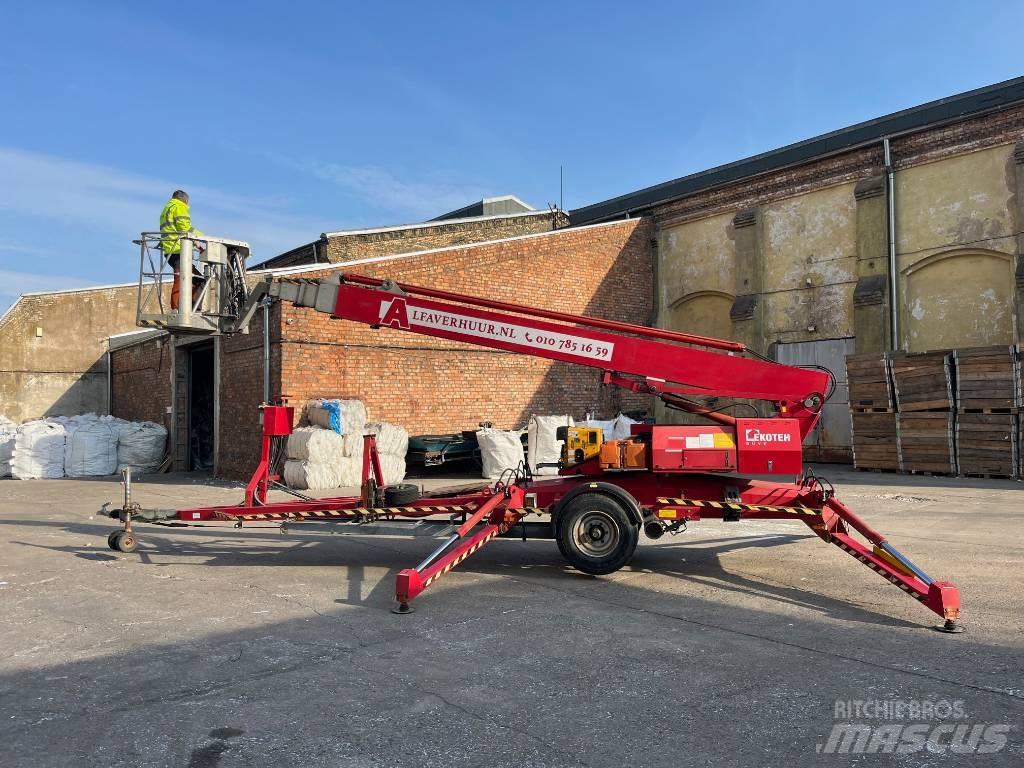 Denka-Lift DL 28 Εναέριες πλατφόρμες τοποθετημένες σε ρυμούλκα