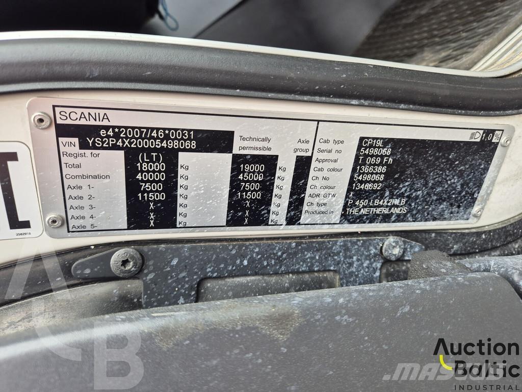 Scania P 450 Φορτηγά Σασί