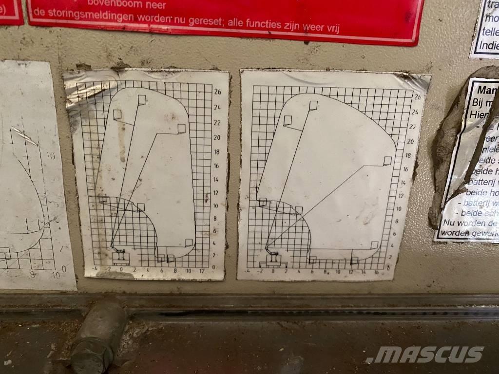 DAF AE55CE Εναέριες πλατφόρμες τοποθετημένες σε ρυμούλκα