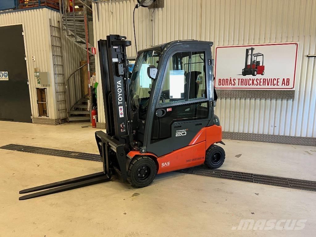 Toyota 8 FBMK 20 T Ηλεκτρικά περονοφόρα ανυψωτικά κλαρκ