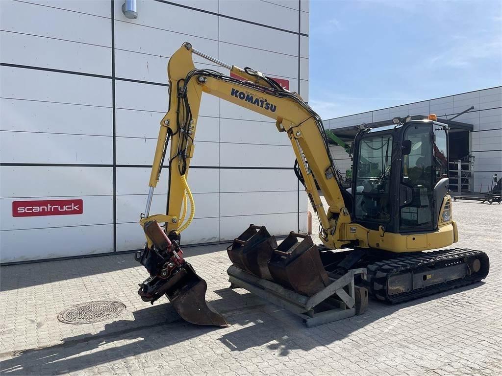 Komatsu PC55MR-5 Εκσκαφείς με τροχούς - λάστιχα