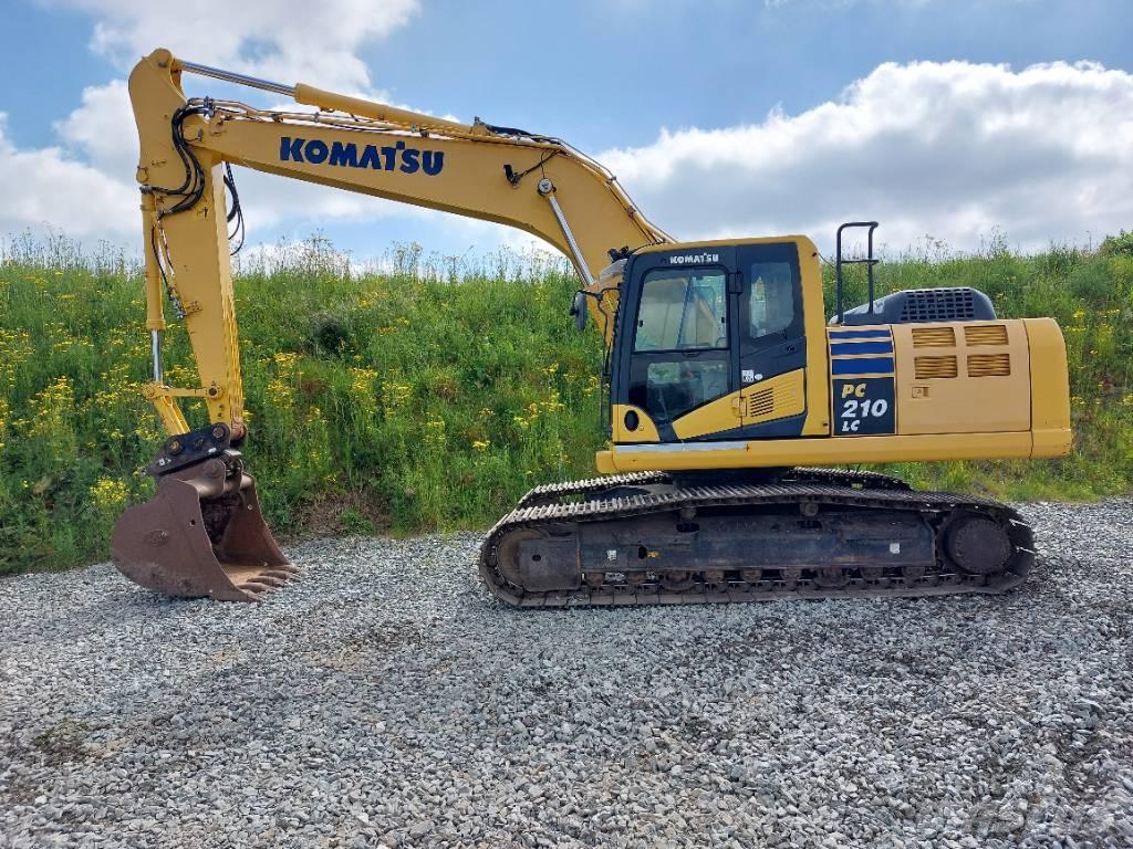 Komatsu PC210LC-10 Εκσκαφείς με ερπύστριες