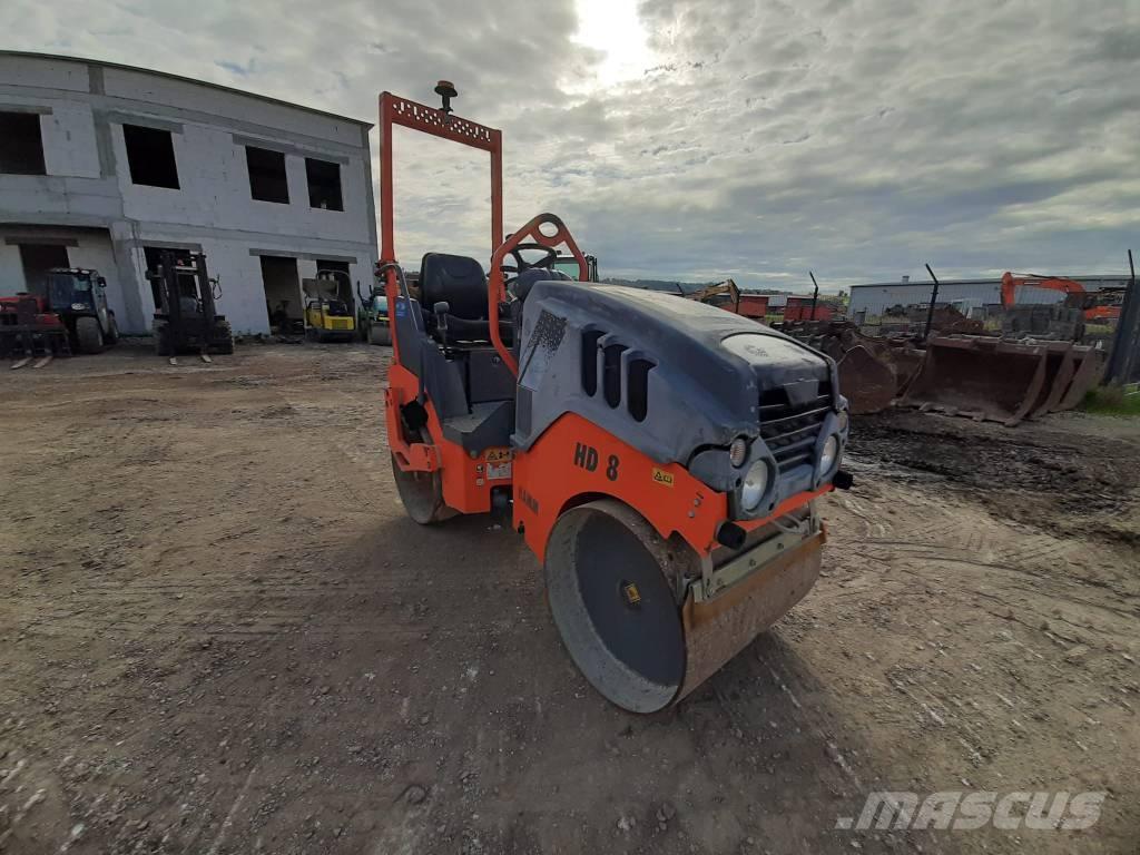 Hamm HD 8 VV Οδοστρωτήρες διπλού κυλίνδρου