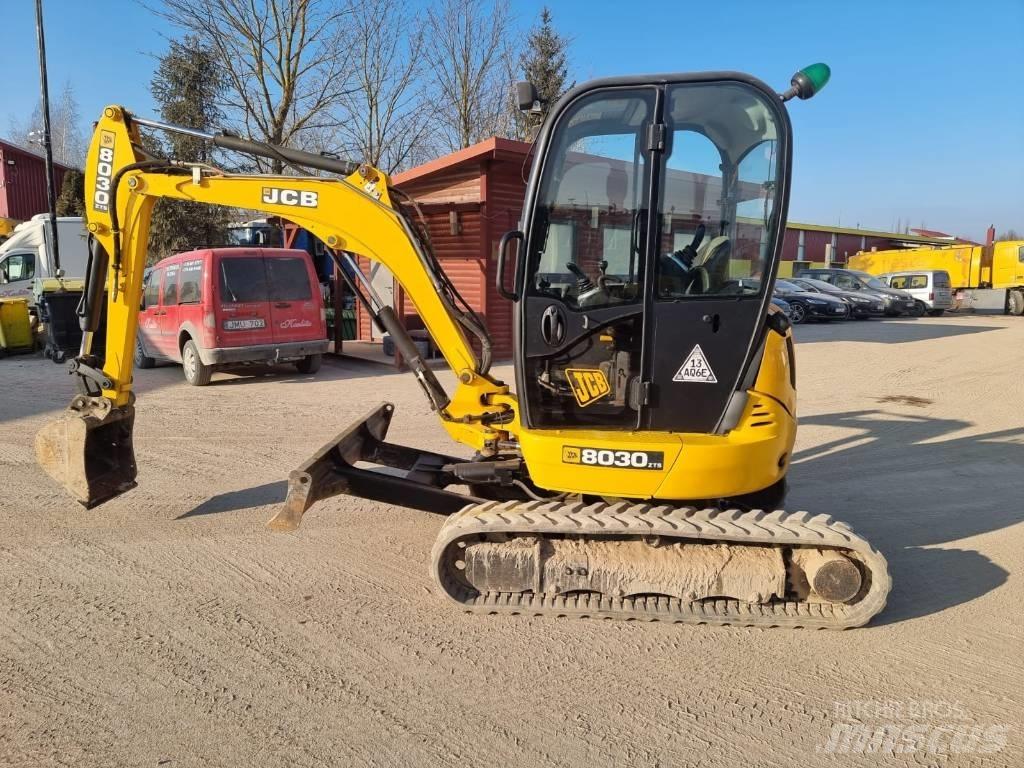 JCB 8030 ZTS Εκσκαφάκι (διαβολάκι) < 7t