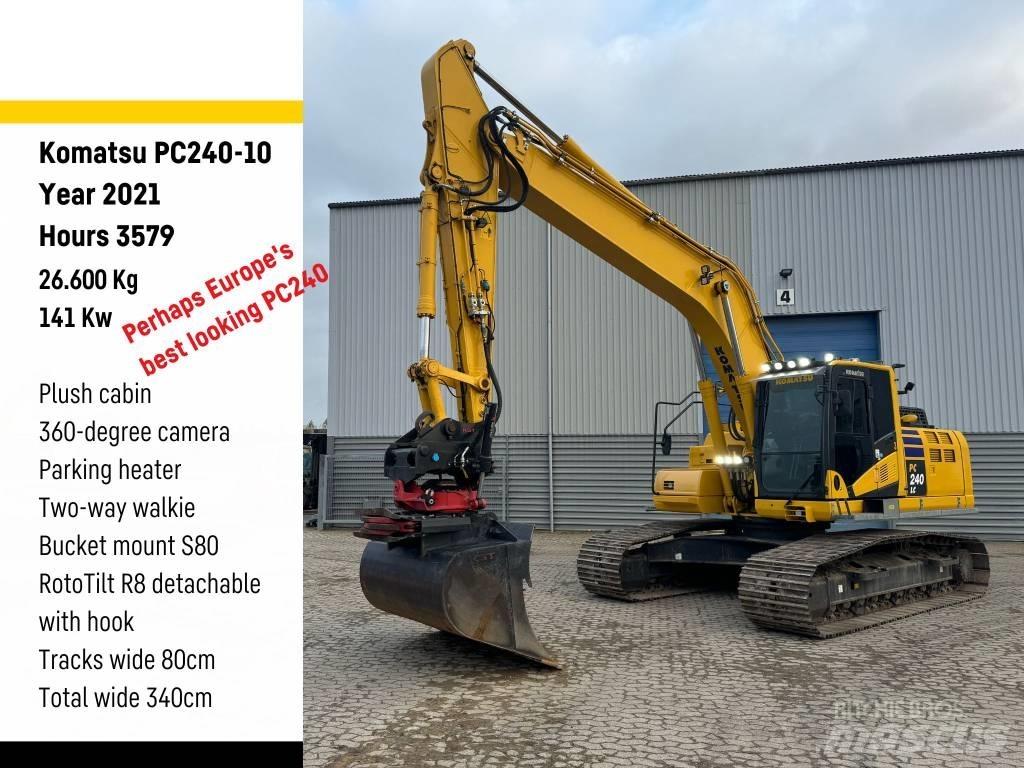 Komatsu PC 240 LC-10 Εκσκαφείς με ερπύστριες
