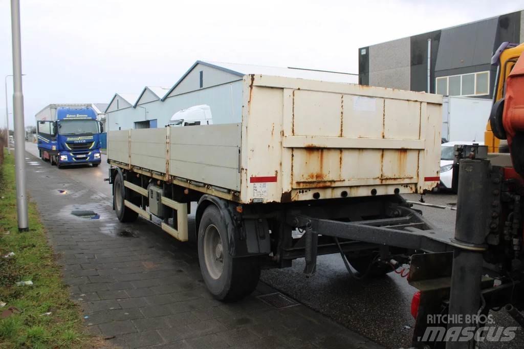 Lecitrailer + 2 AXEL Επίπεδες/πλευρικώς ανοιγόμενες ρυμούλκες