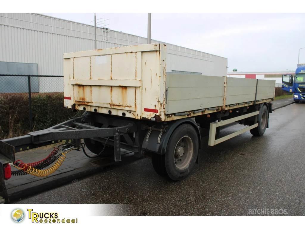 Lecitrailer + 2 AXEL Επίπεδες/πλευρικώς ανοιγόμενες ρυμούλκες