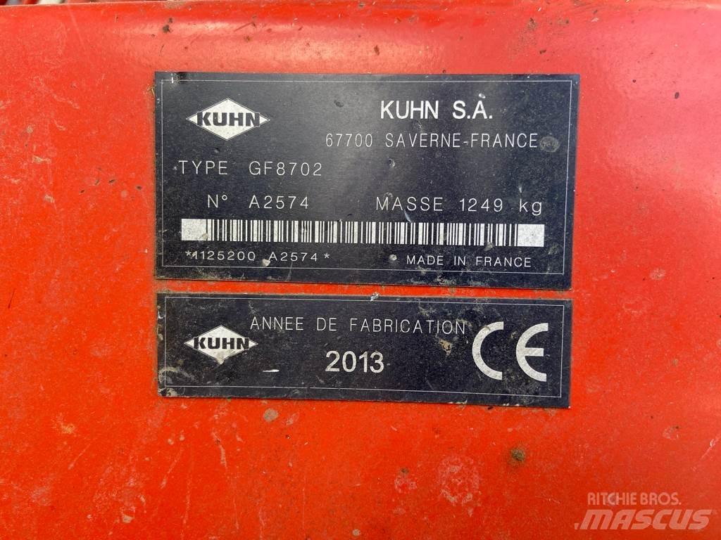 Kuhn GF8702 Τσουγκράνες και χορτοξηραντικές μηχανές