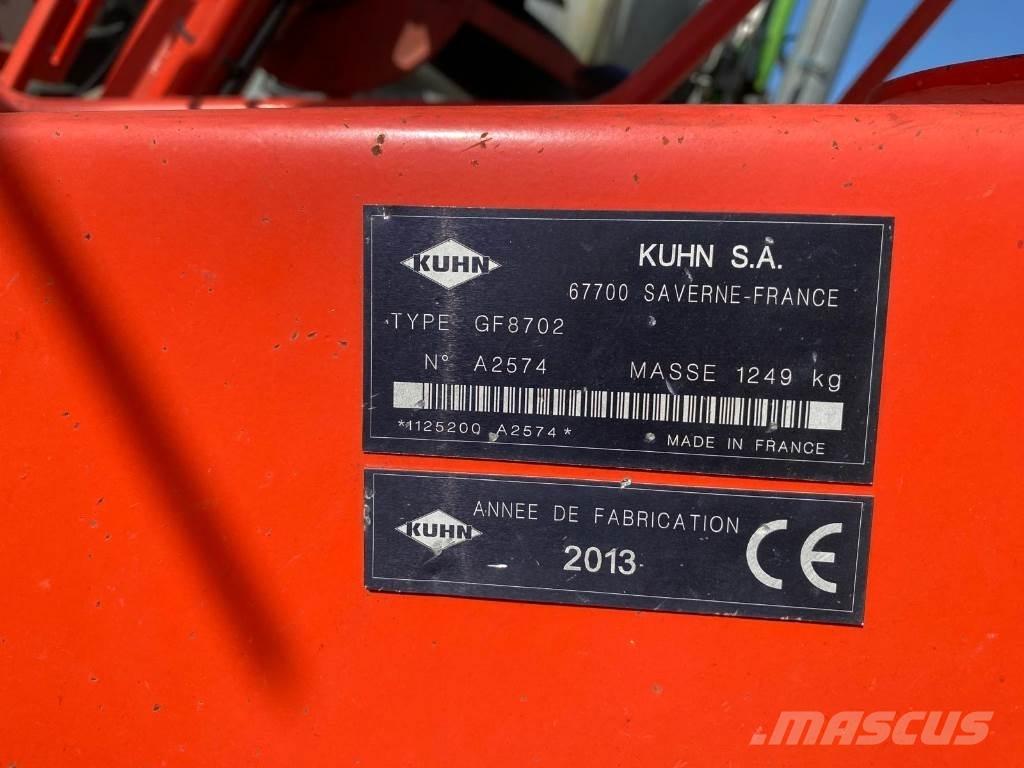 Kuhn GF8702 Τσουγκράνες και χορτοξηραντικές μηχανές