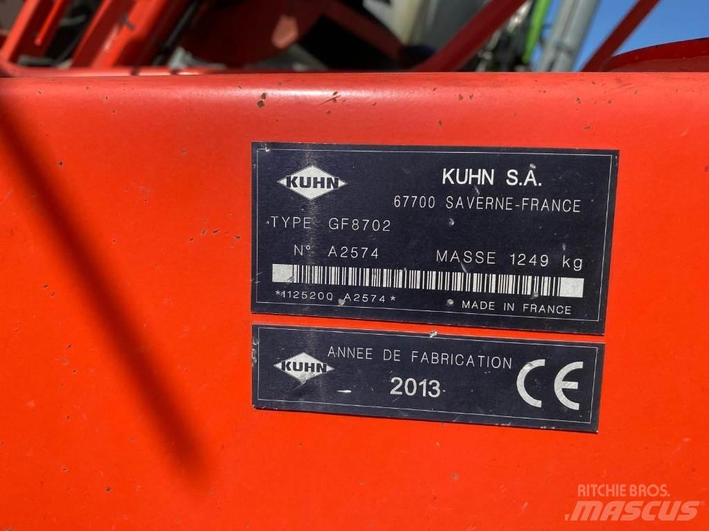 Kuhn GF8702 Τσουγκράνες και χορτοξηραντικές μηχανές