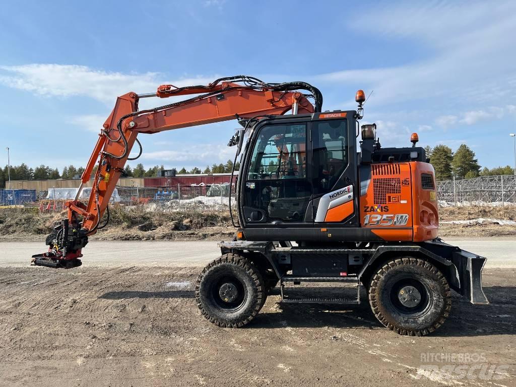 Hitachi ZX135W-7 Εκσκαφείς με τροχούς - λάστιχα
