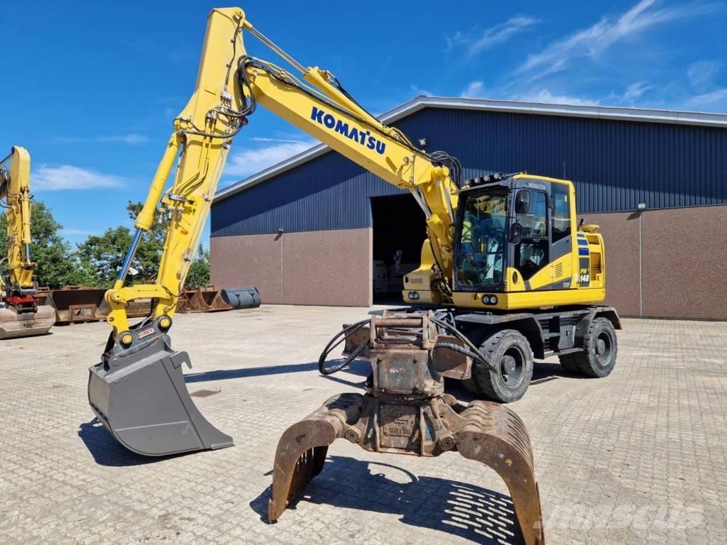 Komatsu PW 148-11 Εκσκαφείς με τροχούς - λάστιχα