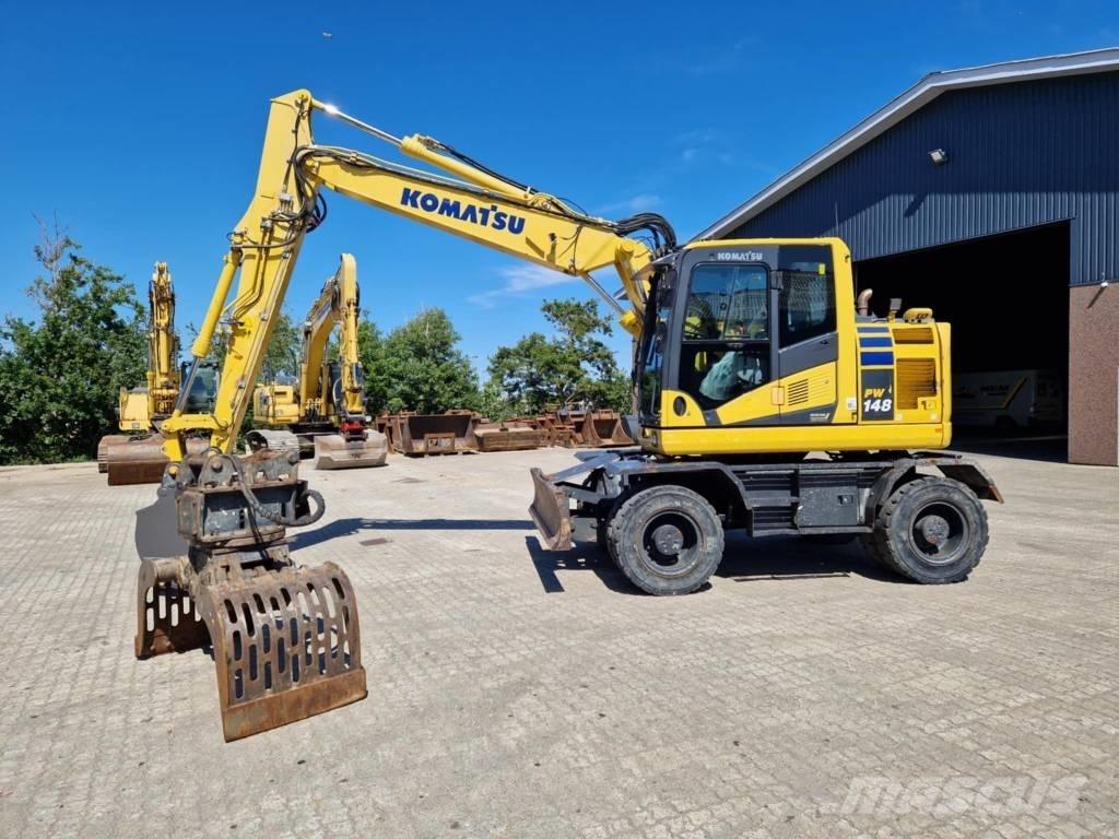 Komatsu PW 148-11 Εκσκαφείς με τροχούς - λάστιχα