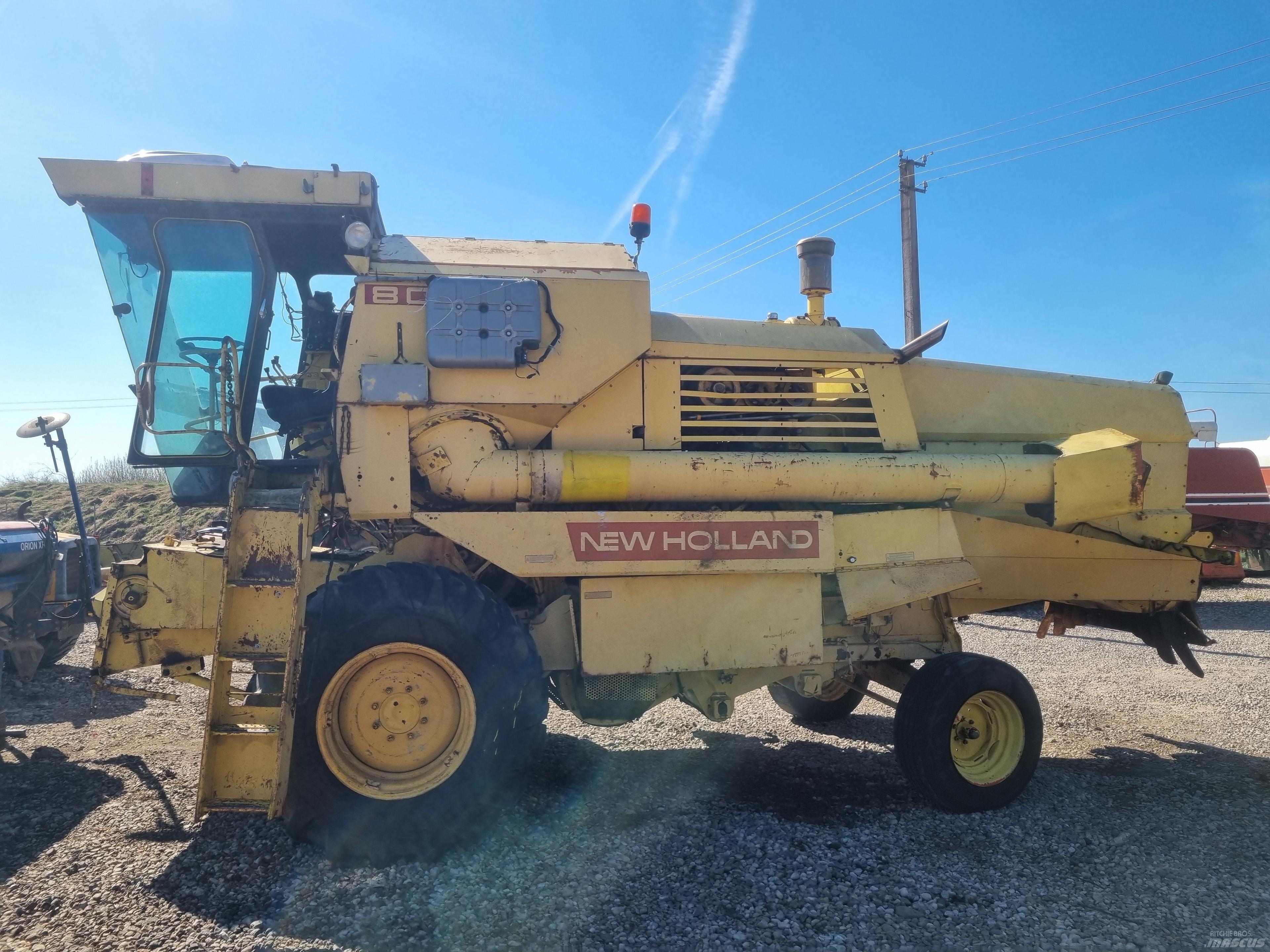 New Holland 8080 Θεριζοαλωνιστικές μηχανές