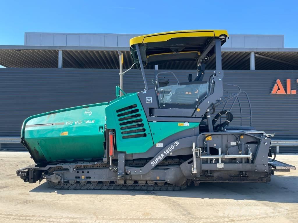 Vögele SUPER 1800-3I Επίστρωση ασφάλτου