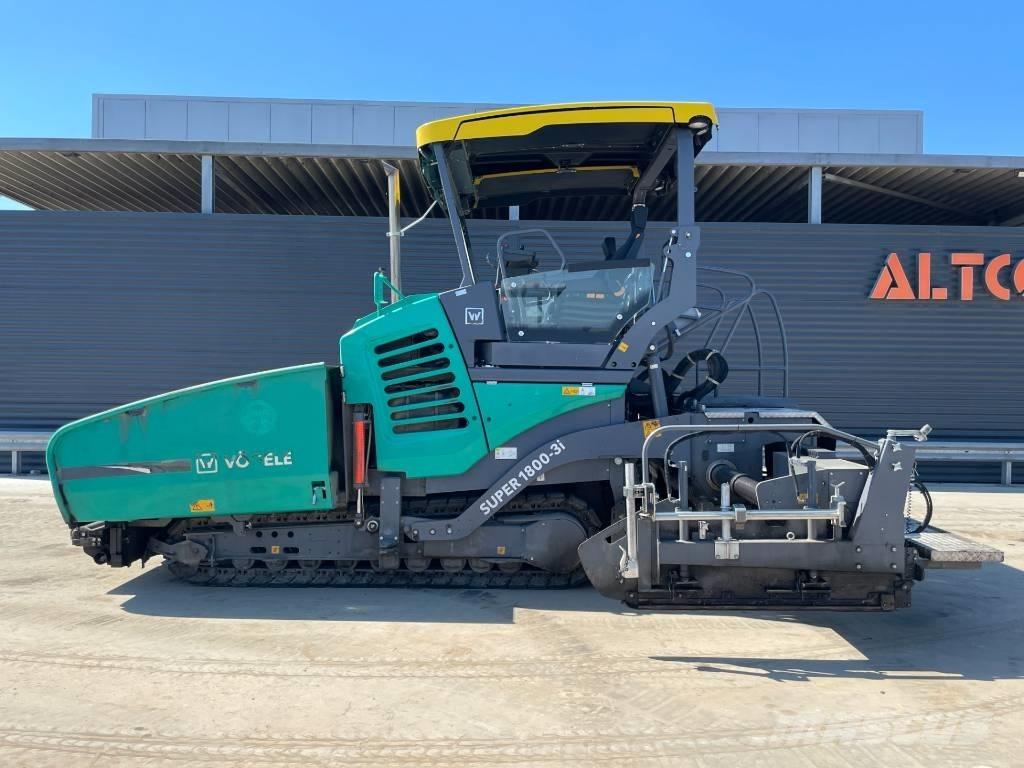 Vögele SUPER 1800-3I Επίστρωση ασφάλτου
